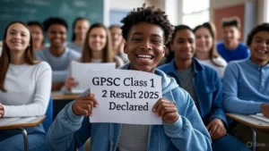 GPSC Class 1 2 Result 2025 declared official website