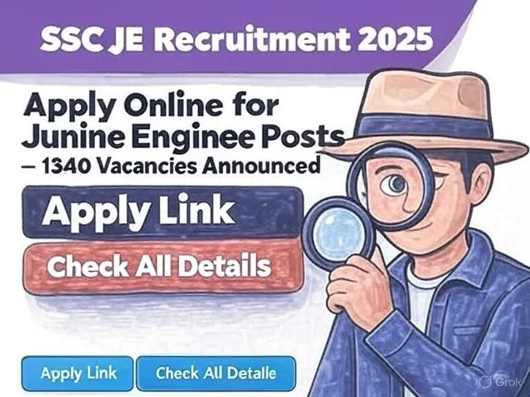 SSC JE Notification 2025
